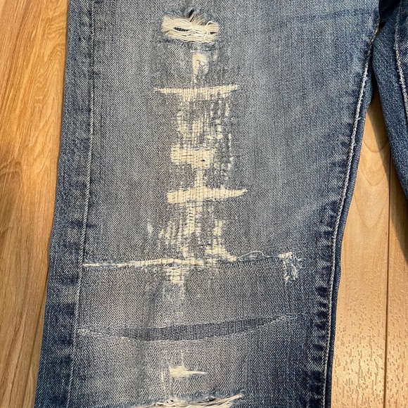 ACNE Moc Hurry ripped straight jeans size 30/32 - Picture 5 of 13